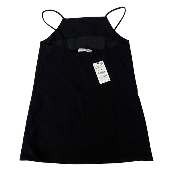Zara Dresses Zara Black Tank Mini Dress Poshmark